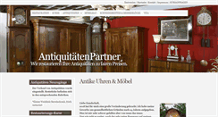 Desktop Screenshot of antiquitaetenpartner.de
