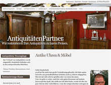 Tablet Screenshot of antiquitaetenpartner.de